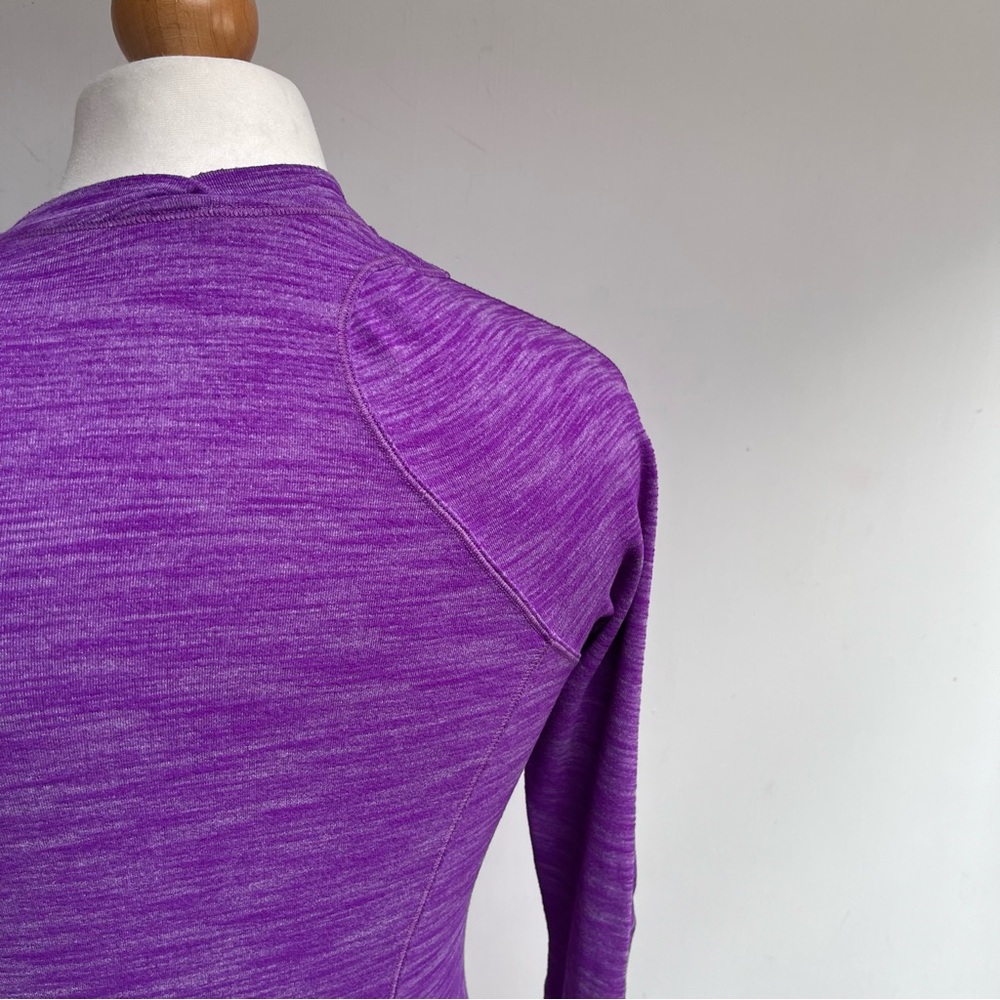 Lululemon Top UK 10 US 6 Purple Long Sleeve Thumb Hole - Picture 6 of 10